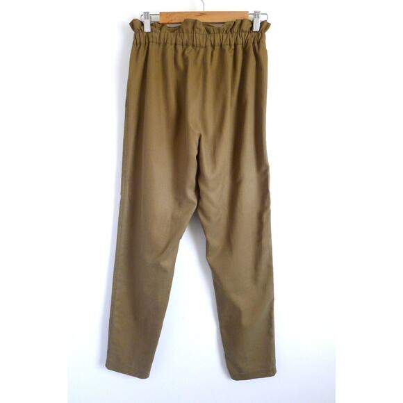 ULLA JOHNSON Paperbag Waist High-Rise Cargo Pant Trouser Net-A-Porter 4 $398 - Picture 4 of 6